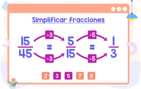 Simplificar la fraccion 45/54 - calculadoras.uno