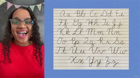 Simplified Modern Cursive Handwriting Course for Kids