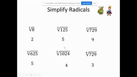Simplified radical form calculator. Exponents and radicals Calculator. Get detailed solutions to your math problems with our Exponents and radicals step-by-step calculator. Practice your math skills and learn step by step with our math solver. Check out all of our online calculators here. Enter a problem. 