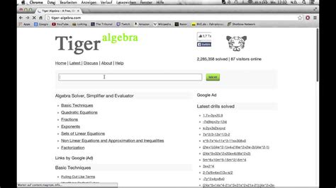 Simplify: 4/10+3/100 Tiger Algebra Solver