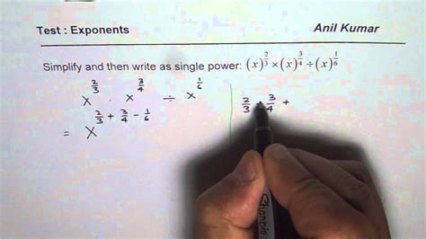 Simplify to a single power of 5 Math Theorems