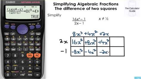 Simplifying Calculation