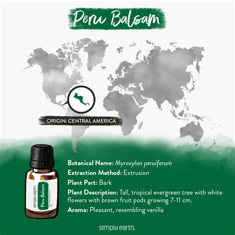 Simply Earth Peru Balsam Essential Oil