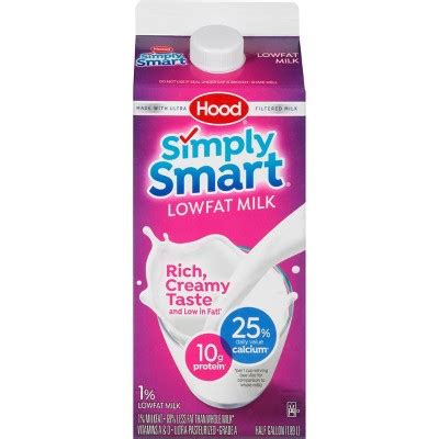 Simply Smart 1% Milk, 64 Fl Oz Milk & Cream Foodtown