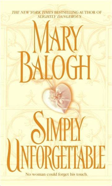 Read Online Simply Unforgettable Simply Quartet 1 By Mary Balogh