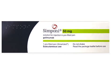 Simponi 50 mg solution for injection in pre-filled pen