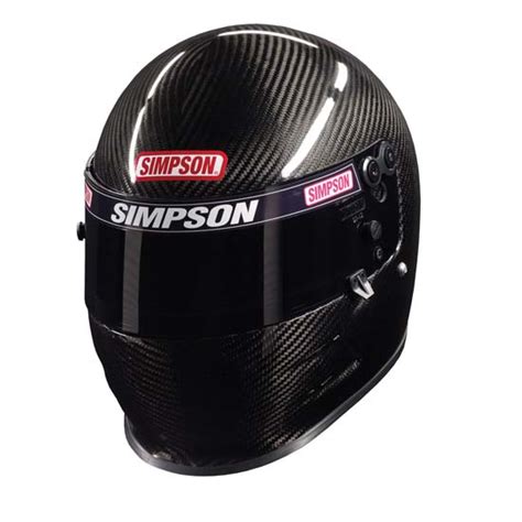 Simpson Air Inforcer Vudo Carbon Fiber SA2015 Racing Helmet