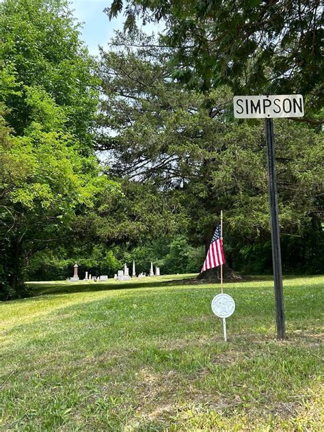 Simpson Cemetery in Indiana – Find a Grave Friedhof