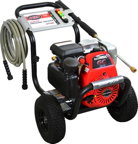 Simpson power washer parts list. Move pressure washer away from fueling area before start ing en gine. • Heat will ex pand fuel in the tank which could result in spillage and possible fire explosion. • Keep maximum fuel level 1/2" (12.7 mm) below bottom of filler neck to allow for expansion. • Operating the pressure washer in an ex plo sive en viron ment could re sult in 
