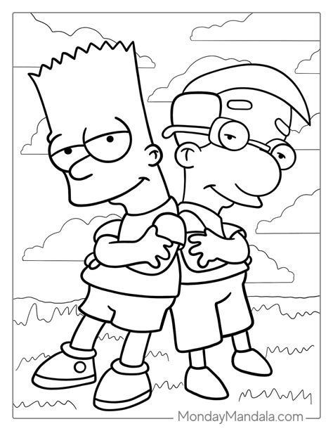 Simpsons Coloring