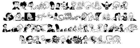 Simpsons Mmmm...Font