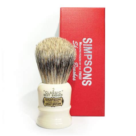 Simpsons shaving brush classic 2 best badger Rasoigoodfellas