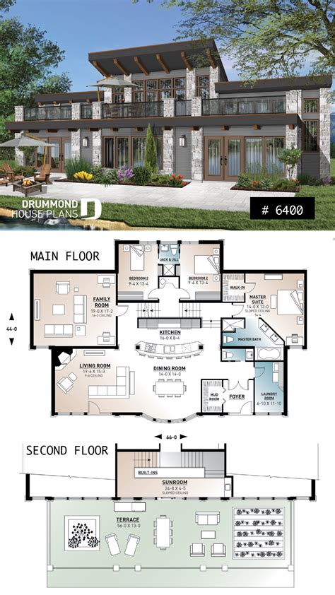 Sims 3 Modern Mansion Floor Plans