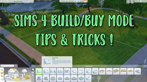 Sims 4 Build/Buy Mode Keyboard Shortcuts YouTube