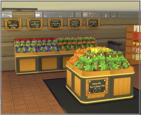 Sims 4 Cc Grocery Store