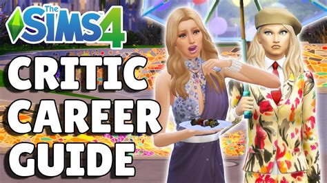 Sims 4 Critic Career