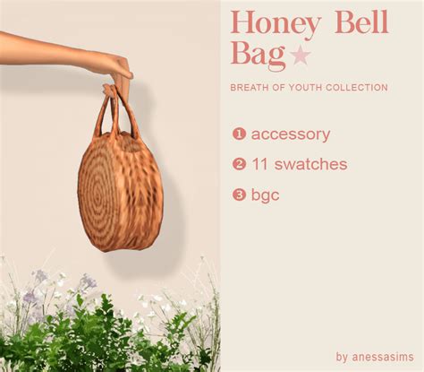 Sims 4 Honey Bell Bag The Sims Book