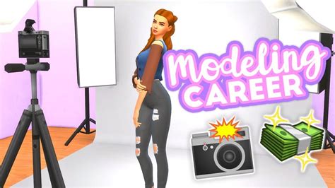 Sims 4 Modeling Career