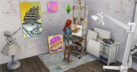 Sims 4 Painter Career