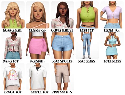 Sims 4 clothes patreon. The Monster Set is a clothes CC pack for The Sims 4 which features tops, dresses, and accessories such as wristbands and thigh garters, perfect for your feminine-framed sims who love street fashion. All are HQ-compatible. Here’s your download link. 30. Asymmetric Fold Cardigan by Charonlee SIMS. 