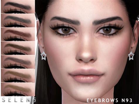 Sims 4 custom content eyebrows - resrex