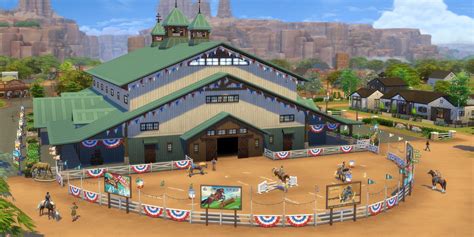 Sims 4 horse ranch. The Sims 4 has recently released its newest expansion pack, Horse Ranch, which, as the name suggests, revolves around players creating and managing their very own ranch. The main attraction of the ... 