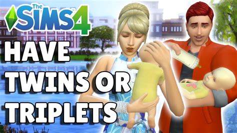 Sims 4 how to get triplets