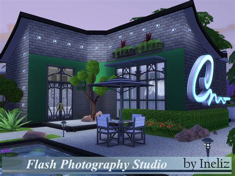 Sims 4 photo studio mod.  The Sims 4 Flash Photography Studio Fully Furnishe...