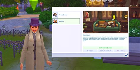 Sims 4 undertaker career rewards. .  ...