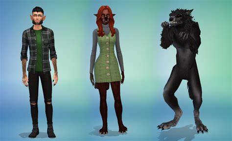 Sims 4 werewolf mods. Real Werewolf Bases. MTS has all free content, all the time. Donate to help keep it running. These sims were made using Nrass Master Controller. The muzzle were made by increasing the sliders via Nrass. They should work in your game and show up with the muzzles/details even if you don't have Nrass installed. 