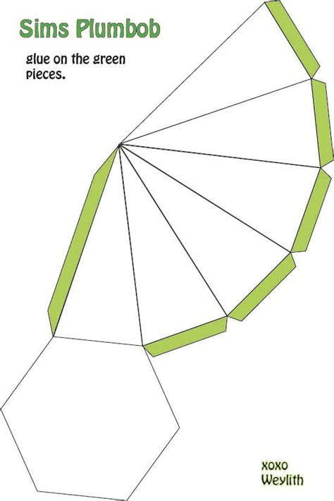 Sims Plumbob Template Hd