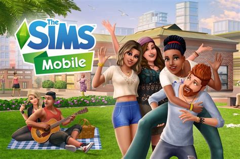 Sims mobile game. 