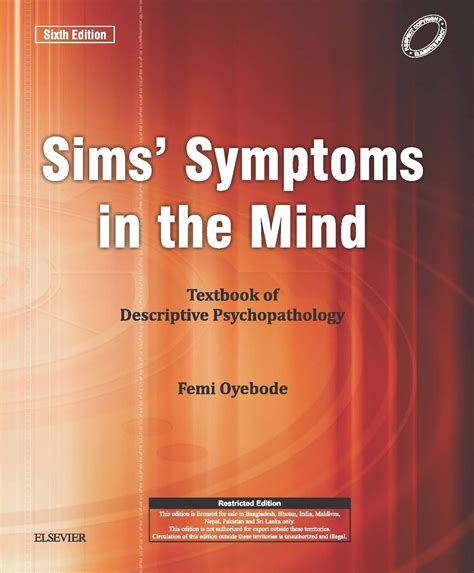 Sims symptoms in the mind textbook of descriptive psychopathology with. - Moises y el faraon de egipto.