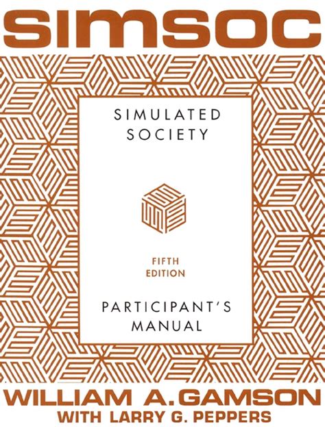Simsoc sociedad simulada manual de participantes quinta edición manual de participantes. - 3406 e cat engine workshop manual.