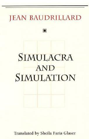 Full Download Simulacra And Simulation By Jean Baudrillard