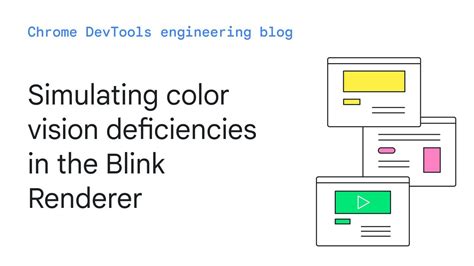 Simulating color vision deficiencies in the Blink Renderer