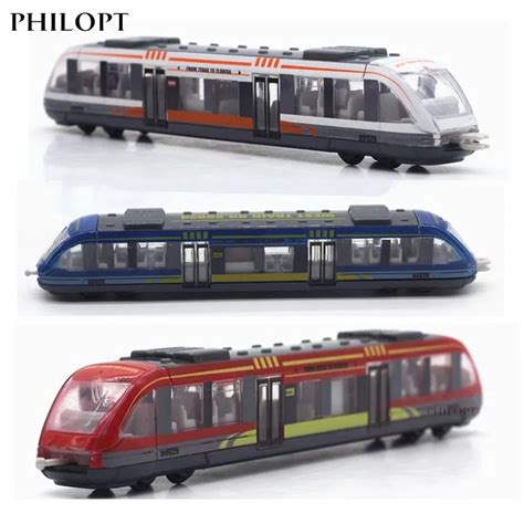 Simulation Alloy Metal High Speed Rail Diecast Train Toy Model …