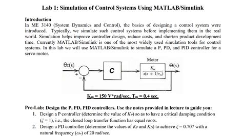 Simulation Of Control Systems