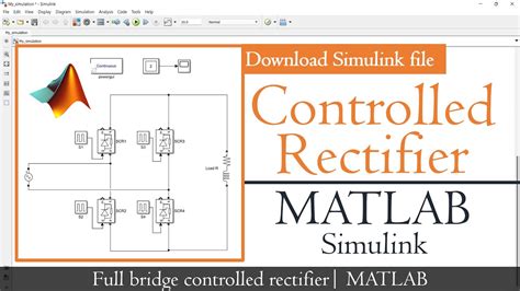 Simulink Full Wave Controlled Rectifier