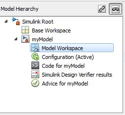 Simulink create variable in model workspace. Property in the model workspace rep...
