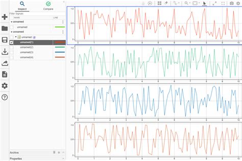 Simulink data inspector xy plot. setSubPlotLayout function to configure a 2 -by- ...