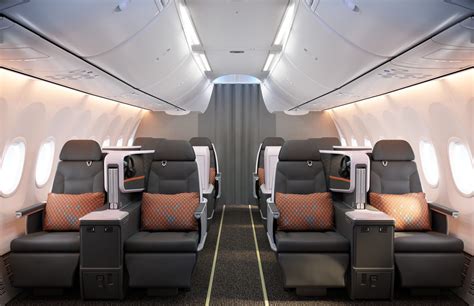 Singapore Airlines Reveals Lie-Flat 737 MAX Business Class Cabin