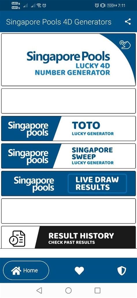 Singapore Pools 4D Apk