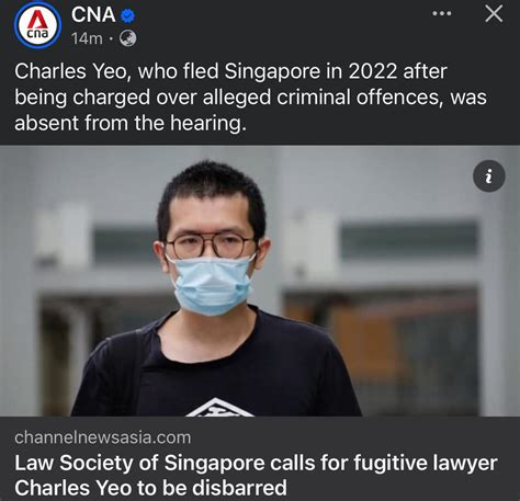 Singapore fugitive.  This list may not reflect recent changes.  Jan 19, 2022 · SI...