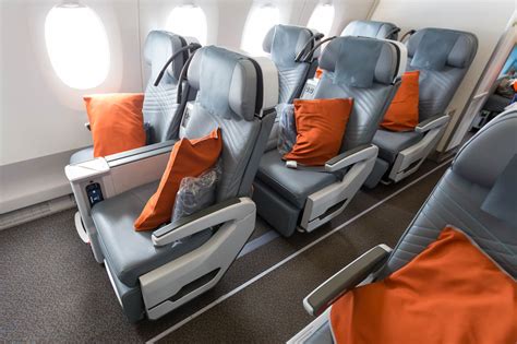 Singapore premium economy. Seats with additional comfort. Our Premium Economy seats are designed in an exclusive spacious, 2-4-2 cabin, with a greater width of up to 19.5 inches for your enhanced comfort … 