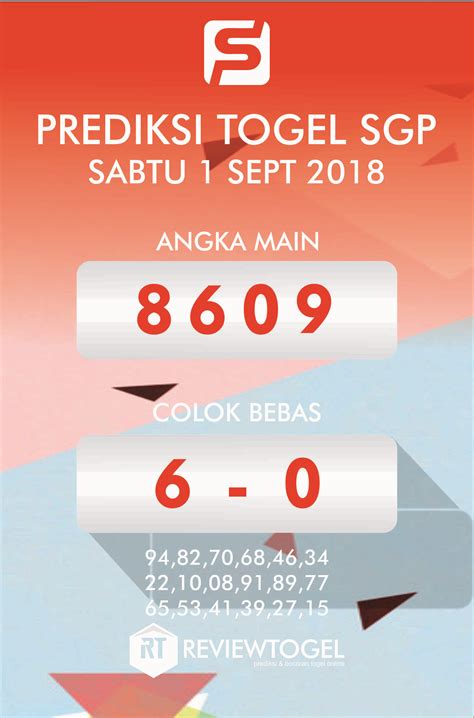 Singapore sabtu 15 september 2018. Nmr togel singapur hari.