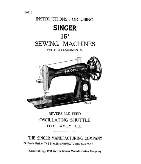 Singer 68 industrial sewing machine manuals. - La grammaire générale des modistes aux idéologues.