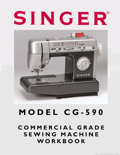 Singer Cg 590 Manual