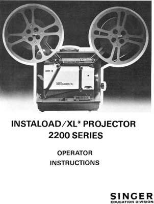 Singer instaload xl 2200 16mm projector manual. - Husky air compressor h1506fwh user manual.
