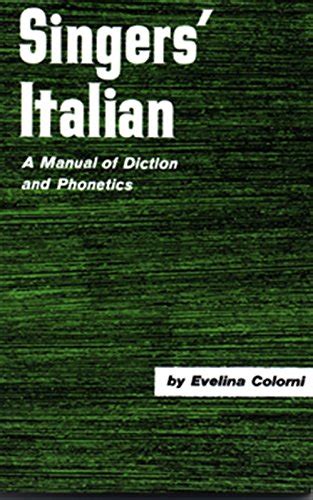 Singer s italian a manual of diction and phonetics. - 2006 kawasaki brute force 650 service manual.
